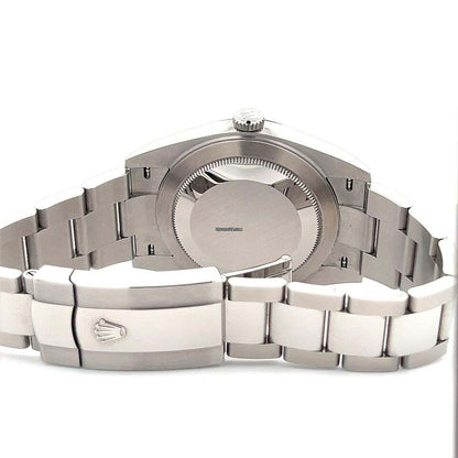 Rolex Datejust 41 Automatic Men's Watch With Steel Case and Strap Authentic Luxury Timepiece