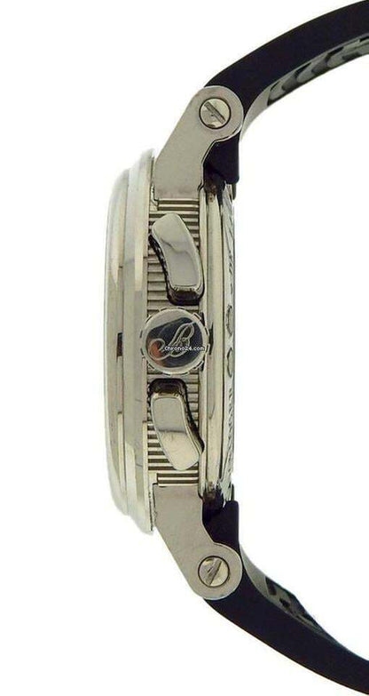 Breguet Marine Automatic Men's Watch White Gold Case With Rubber Strap Authentic Luxury Timepiece