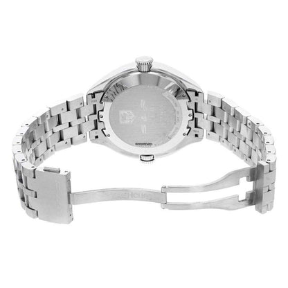 TAG Heuer SLR Quartz Men's Watch With Steel Case and Strap Authentic Luxury Timepiece