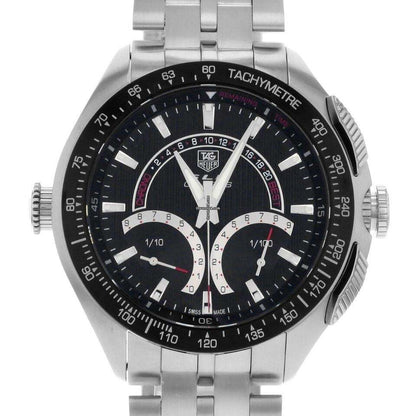 TAG Heuer SLR Quartz Men's Watch With Steel Case and Strap Authentic Luxury Timepiece
