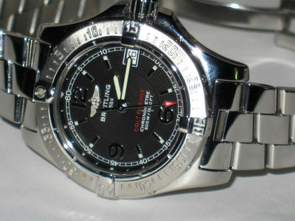 Breitling Colt Oceane Quartz Women's Watch With Steel Case and Strap Authentic Luxury Timepiece