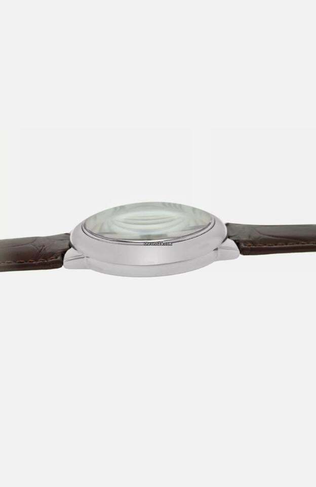 Cartier Ballon Bleu 42mm Automatic Men's Watch White Gold Case With Leather Strap Authentic Luxury Timepiece