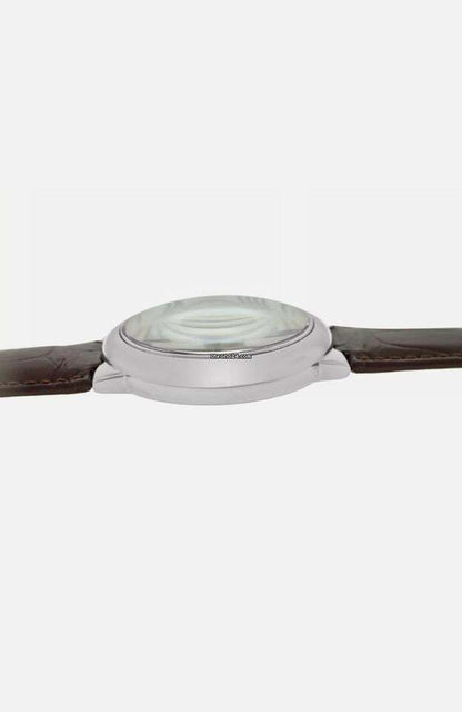 Cartier Ballon Bleu 42mm Automatic Men's Watch White Gold Case With Leather Strap Authentic Luxury Timepiece