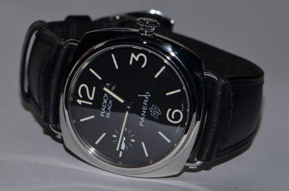 Panerai Radiomir Black Seal Manual winding Men's Watch Steel Case With Leather Strap Authentic Luxury Timepiece