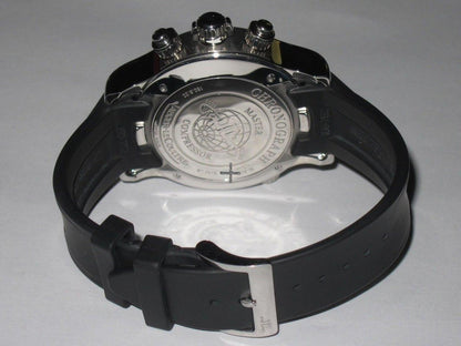 Jaeger-LeCoultre Master Compressor Extreme World Chronograph Automatic Unisex Watch Steel Case With Rubber Strap Authentic Luxury Timepiece