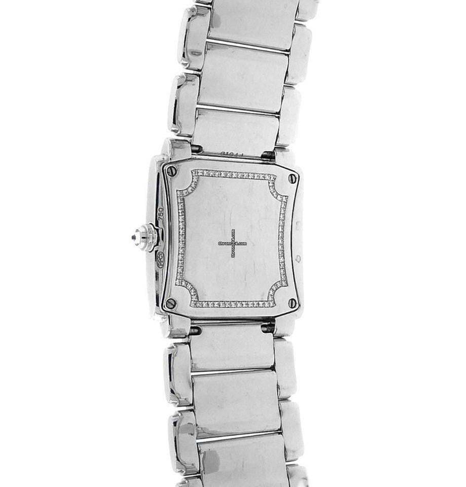 Patek Philippe Twenty~4 Quartz Women's Watch With White Gold Case and Strap Authentic Luxury Timepiece