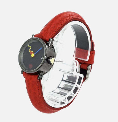 Alain Silberstein Automatic Women's Watch Steel Case With Leather Strap Authentic Luxury Timepiece