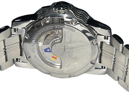 Corum Admiral's Cup Automatic Unisex Watch With Steel Case and Strap Authentic Luxury Timepiece