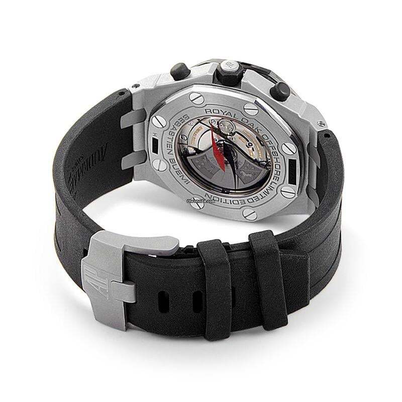 Audemars Piguet Royal Oak Offshore Chronograph Automatic Men's Watch Titanium Case With Rubber Strap Authentic Luxury Timepiece