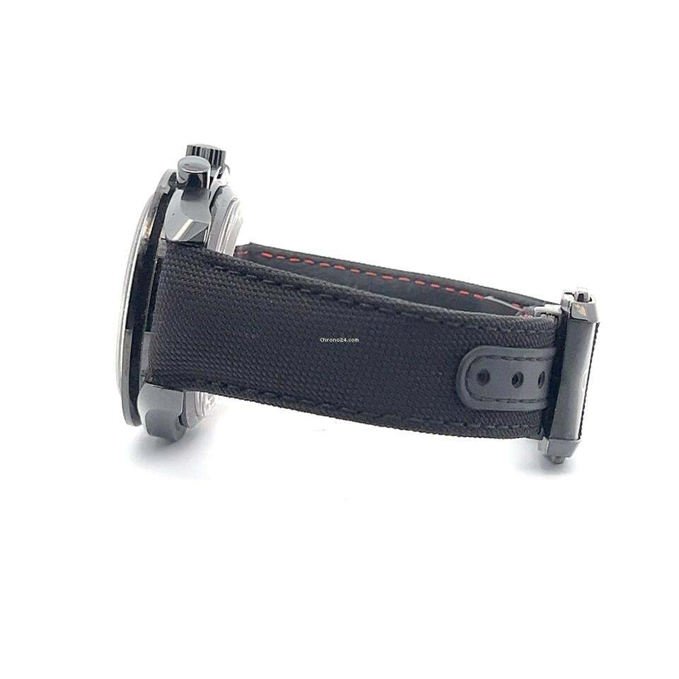 Omega Speedmaster Automatic Men's Watch Ceramic Case With Textile Strap Authentic Luxury Timepiece