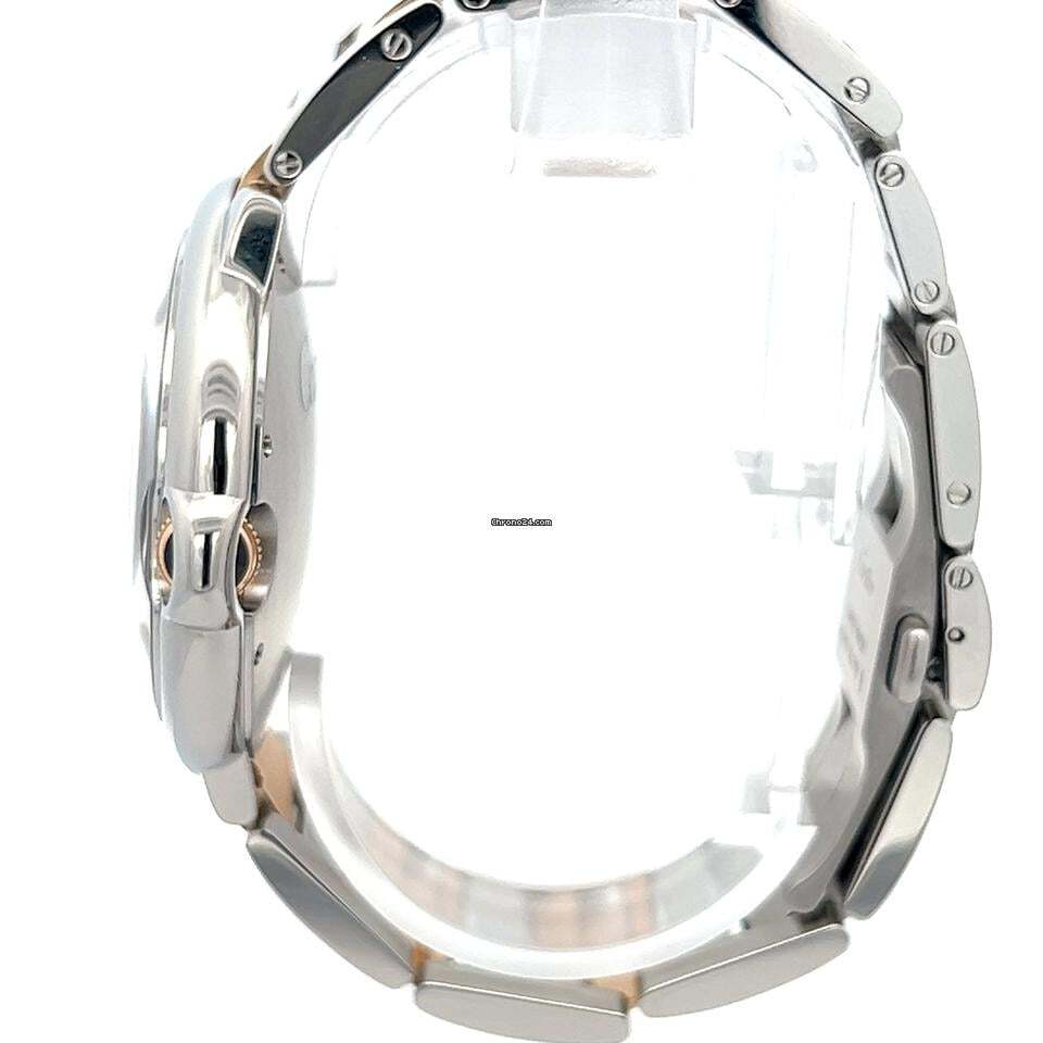 Cartier Ballon Bleu 42mm Automatic Men's Watch Steel Case With Gold/Steel Strap Authentic Luxury Timepiece