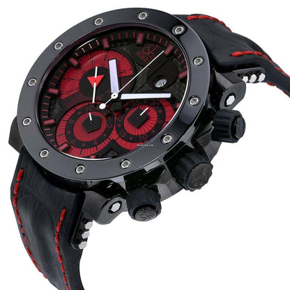 Jacob & Co. Automatic Men's Watch Steel Case With Leather Strap Authentic Luxury Timepiece