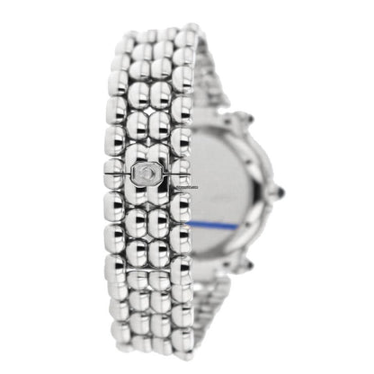 Chopard Happy Sport Quartz Women's Watch With Steel Case and Strap Authentic Luxury Timepiece