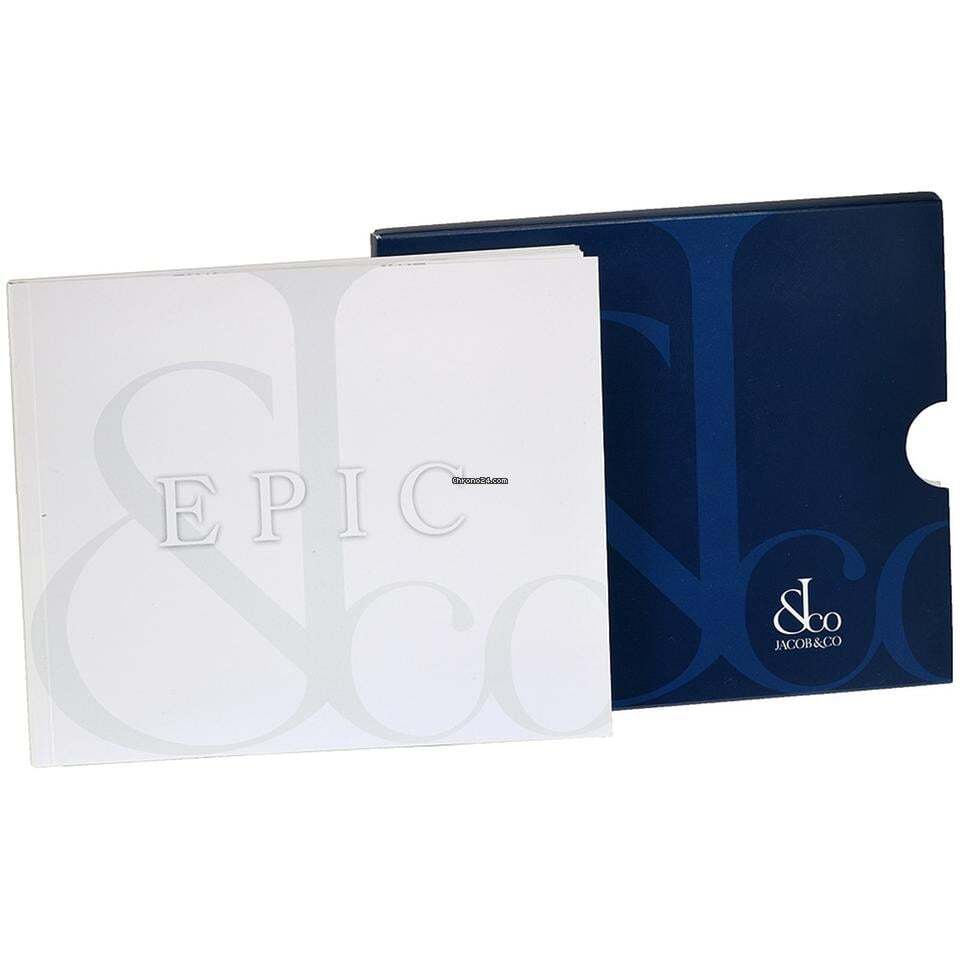 Jacob & Co. Automatic Men's Watch Steel Case With Leather Strap Authentic Luxury Timepiece