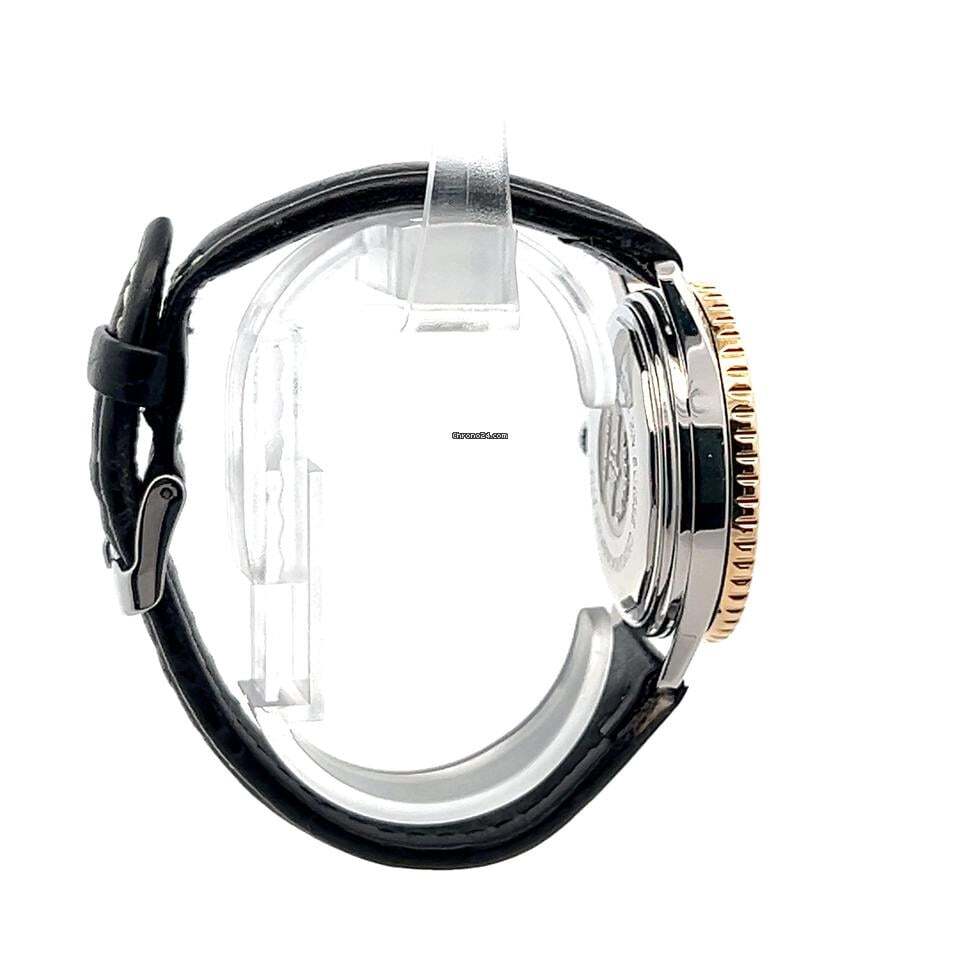 Breitling Navitimer Automatic Men's Watch Steel Case With Leather Strap Authentic Luxury Timepiece