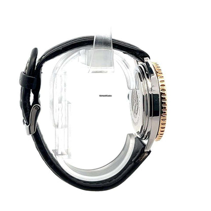 Breitling Navitimer Automatic Men's Watch Steel Case With Leather Strap Authentic Luxury Timepiece