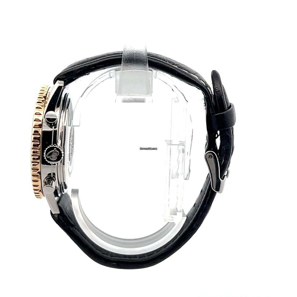 Breitling Navitimer Automatic Men's Watch Steel Case With Leather Strap Authentic Luxury Timepiece