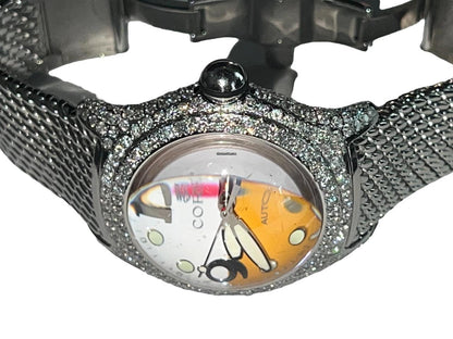 Corum Bubble Automatic Unisex Watch With Steel Case and Strap Authentic Luxury Timepiece