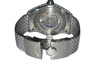 Corum Bubble Automatic Unisex Watch With Steel Case and Strap Authentic Luxury Timepiece