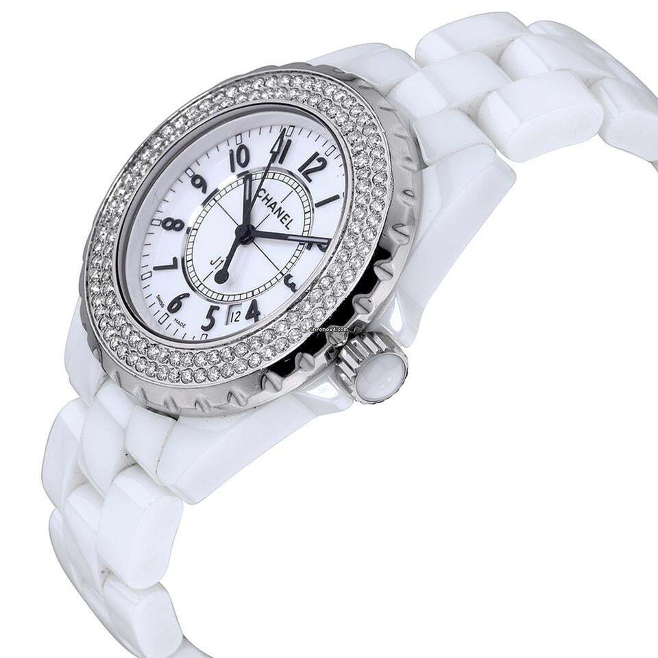 Chanel J12 Quartz Women's Watch With Ceramic Case and Strap Authentic Luxury Timepiece