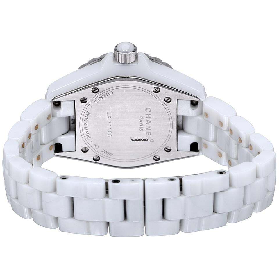 Chanel J12 Quartz Women's Watch With Ceramic Case and Strap Authentic Luxury Timepiece