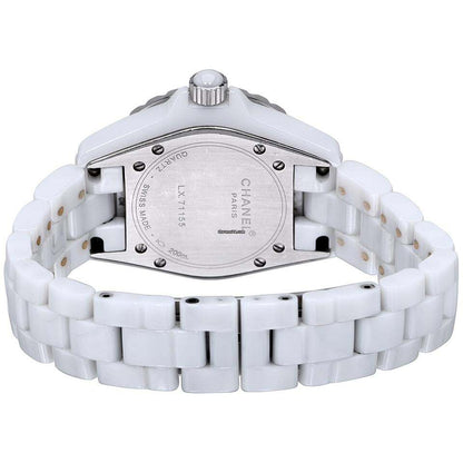 Chanel J12 Quartz Women's Watch With Ceramic Case and Strap Authentic Luxury Timepiece