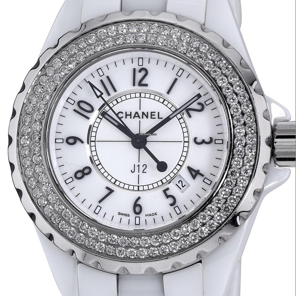Chanel J12 Quartz Women's Watch With Ceramic Case and Strap Authentic Luxury Timepiece