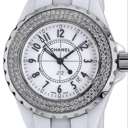 Chanel J12 Quartz Women's Watch With Ceramic Case and Strap Authentic Luxury Timepiece
