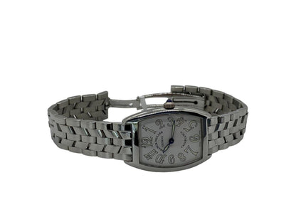 Franck Muller Casablanca Quartz Women's Watch With Steel Case and Strap Authentic Luxury Timepiece