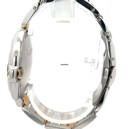 Cartier Ballon Bleu 42mm Automatic Men's Watch Gold/Steel Case With Gold/Steel Strap Authentic Luxury Timepiece