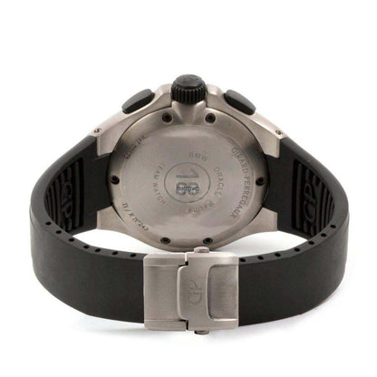 Girard Perregaux Laureato Automatic Men's Watch Titanium Case With Rubber Strap Authentic Luxury Timepiece