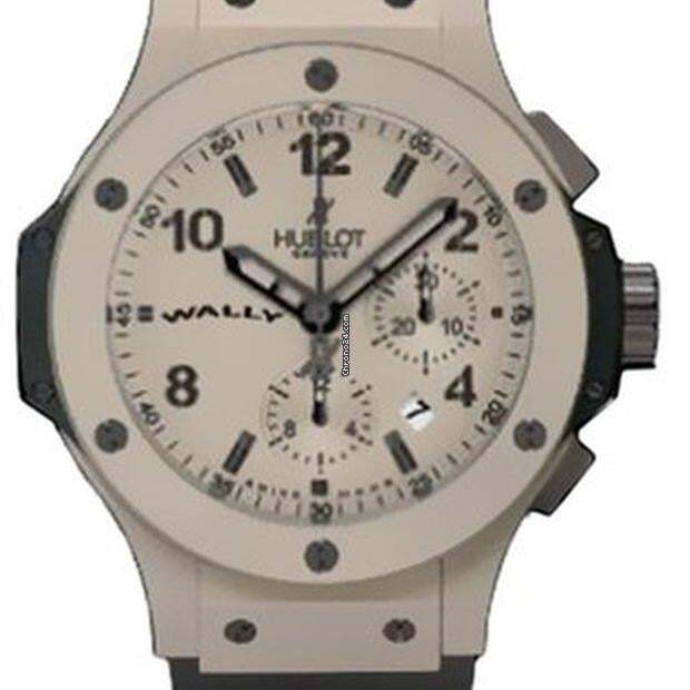 Hublot Big Bang Automatic Men's Watch Aluminum Case With Rubber Strap Authentic Luxury Timepiece