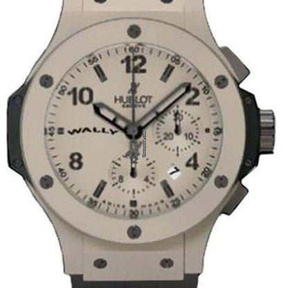 Hublot Big Bang Automatic Men's Watch Aluminum Case With Rubber Strap Authentic Luxury Timepiece