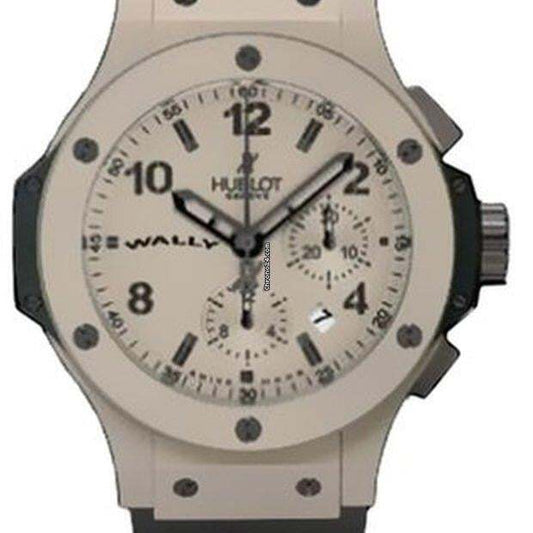 Hublot Big Bang Automatic Men's Watch Aluminum Case With Rubber Strap Authentic Luxury Timepiece