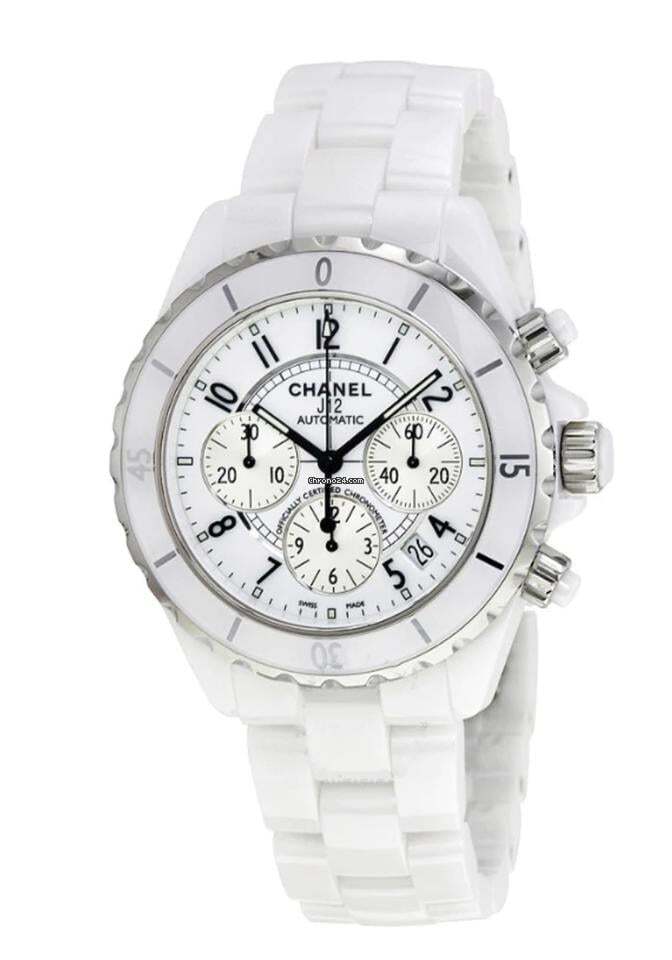 Chanel J12 Men's Watch With Ceramic Case and Strap Authentic Luxury Timepiece