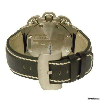 Audemars Piguet Royal Oak Offshore Automatic Men's Watch Titanium Case With Leather Strap Authentic Luxury Timepiece