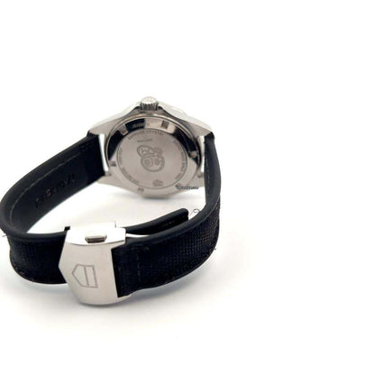 TAG Heuer Aquaracer Lady Quartz Women's Watch Steel Case With Textile Strap Authentic Luxury Timepiece