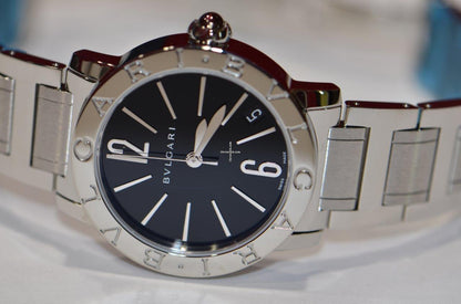 Bulgari Bulgari Automatic Women's Watch With Steel Case and Strap Authentic Luxury Timepiece