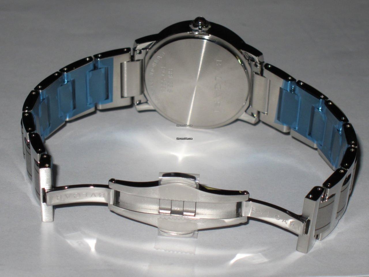 Bulgari Bulgari Automatic Women's Watch With Steel Case and Strap Authentic Luxury Timepiece