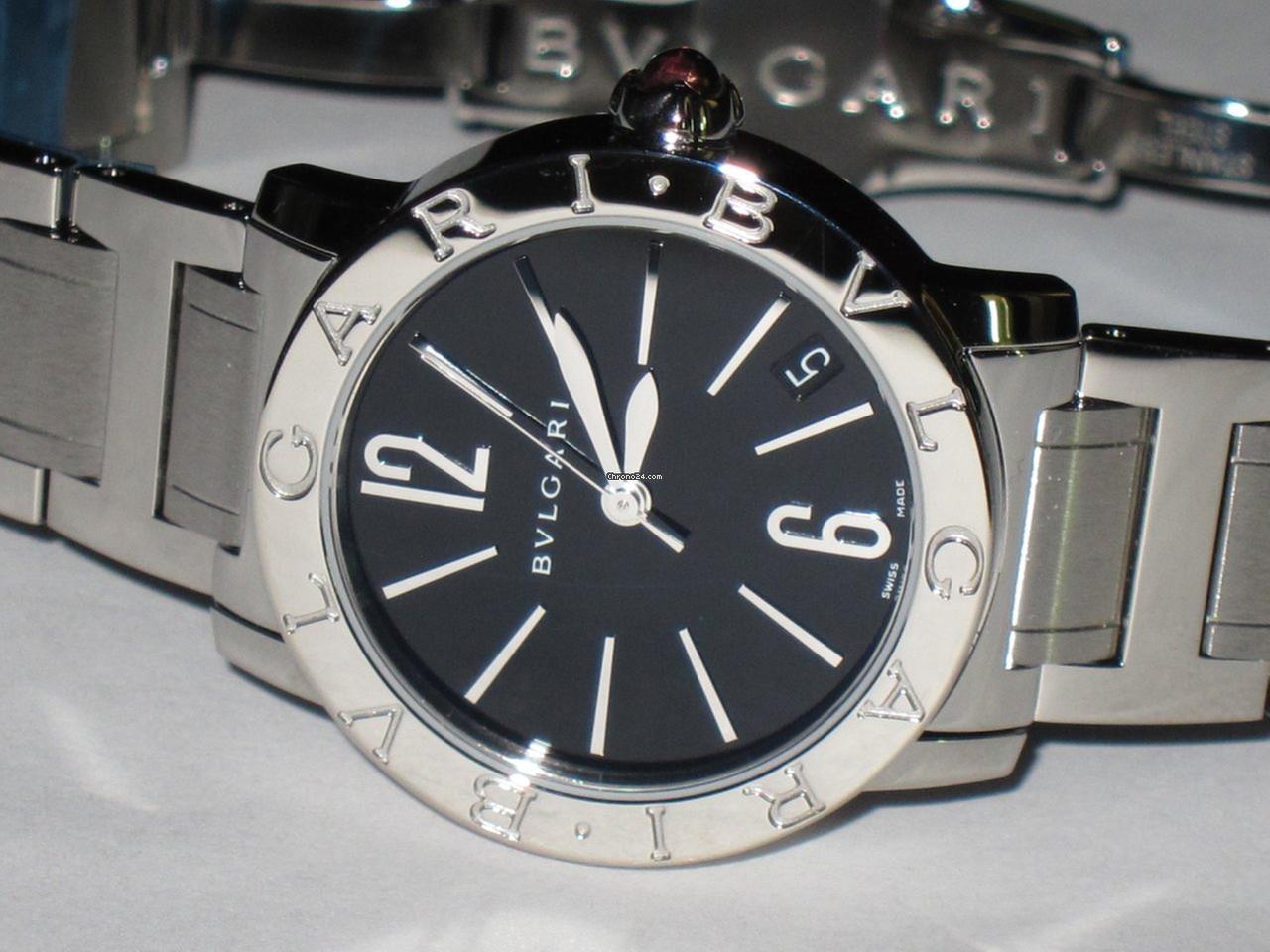 Bulgari Bulgari Automatic Women's Watch With Steel Case and Strap Authentic Luxury Timepiece