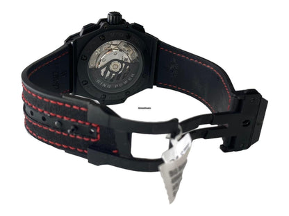 Hublot King Power Automatic Men's Watch Ceramic Case With Rubber Strap Authentic Luxury Timepiece