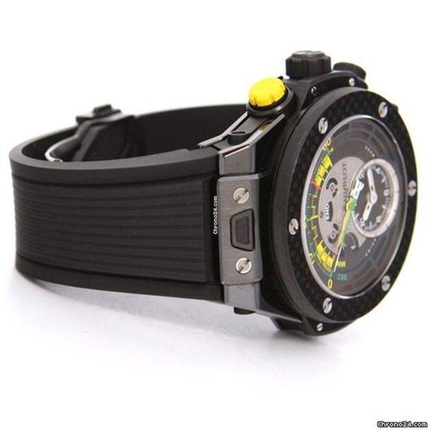 Hublot Automatic Men's Watch Ceramic Case With Rubber Strap Authentic Luxury Timepiece