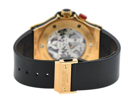 Hublot Bigger Bang Automatic Men's Watch Rose Gold Case With Rubber Strap Authentic Luxury Timepiece