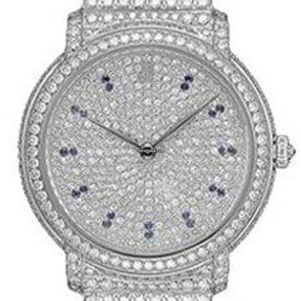 Audemars Piguet Jules Audemars Manual winding Women's Watch With White Gold Case and Strap Authentic Luxury Timepiece