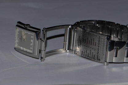 Corum Tabogan Quartz Women's Watch With Steel Case and Strap Authentic Luxury Timepiece