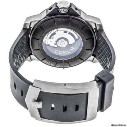 Corum Admiral's Cup Challenger Automatic Unisex Watch Titanium Case With Rubber Strap Authentic Luxury Timepiece