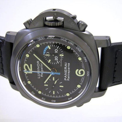 Panerai Luminor 1950 Automatic Men's Watch Steel Case With Leather Strap Authentic Luxury Timepiece