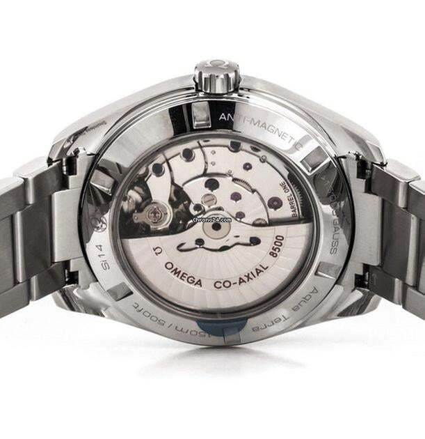 Omega Seamaster Aqua Terra Automatic Men's Watch With Steel Case and Strap Authentic Luxury Timepiece