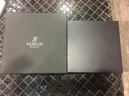 Hublot Big Bang Aero Bang Automatic Men's Watch Steel Case With Rubber Strap Authentic Luxury Timepiece