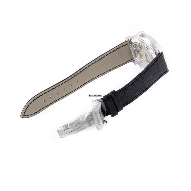 Audemars Piguet Jules Audemars Manual winding Men's Watch White Gold Case With Leather Strap Authentic Luxury Timepiece